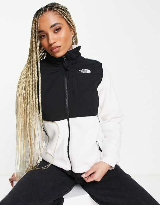 The North Face Denali fleece in white