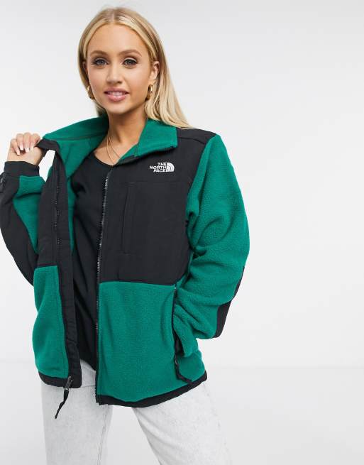 The North Face Denali fleece jacket in green | ASOS