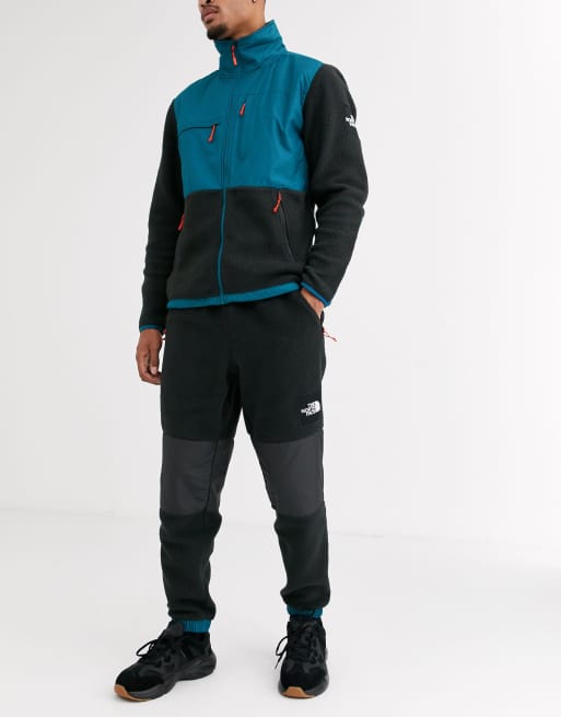 Black Denali recycled-fibre fleece and nylon track pants