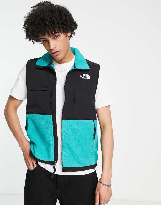 wenselijk Dosering Duplicatie The North Face Denali fleece vest in green | ASOS