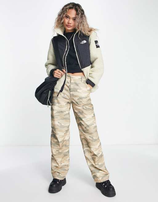 Giacca in pile on sale the north face