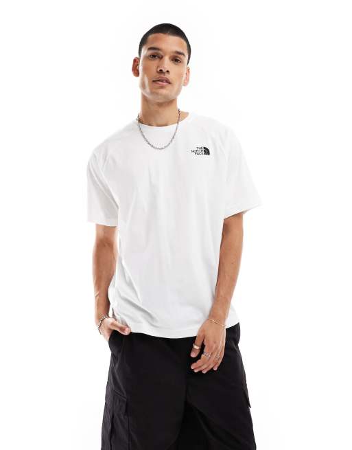 The North Face - Denali - Hvid raglan-t-shirt med stempel-print, 2 af 4
