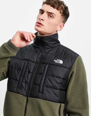 north face khaki fleece