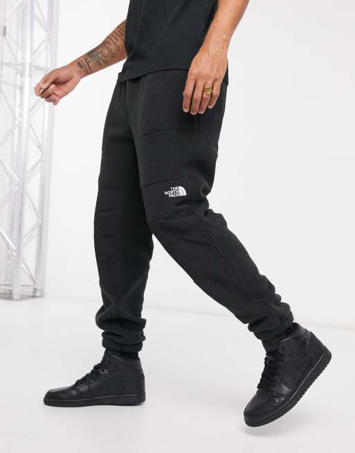 The North Face Denali joggers in black ASOS