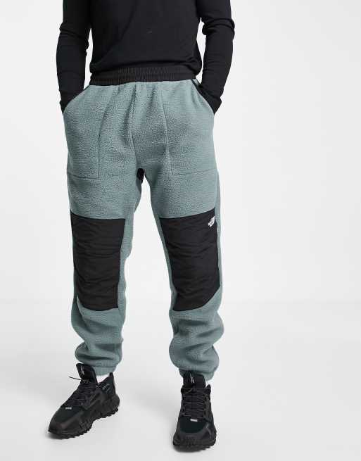 The North Face Denali joggers in green | ASOS