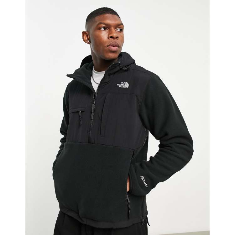 The North Face Denali Polartec overhead fleece jacket in black