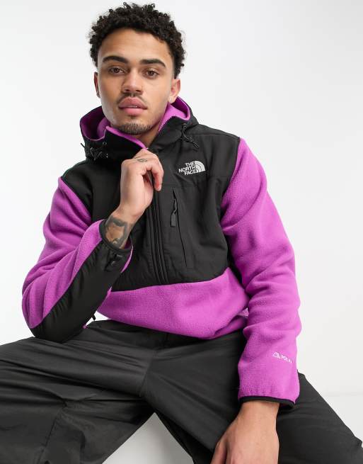 The North Face - Veste Polaire Outdoor Capuche Denali 2 A4QYN Violet Noir 