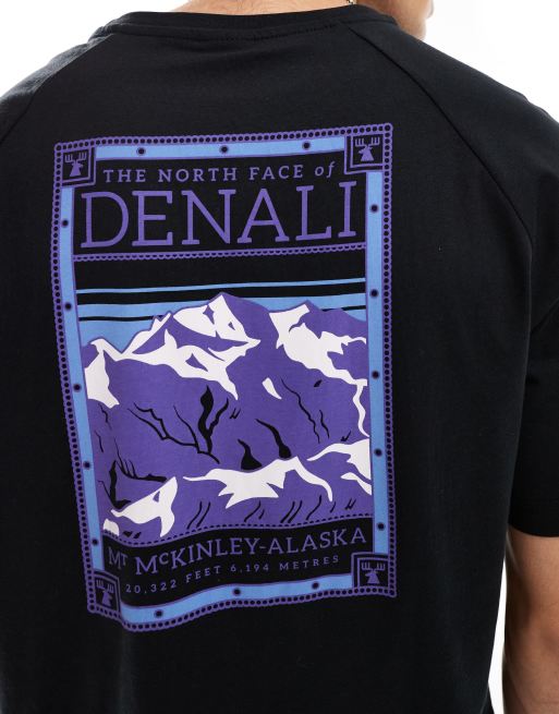 The North Face – Denali – Raglan-T-Shirt in Schwarz mit Print, 2 von 4