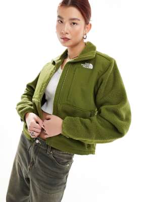 North face denali on sale green