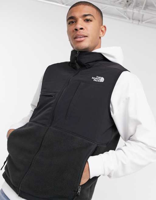 The North Face - Denali vest i sort