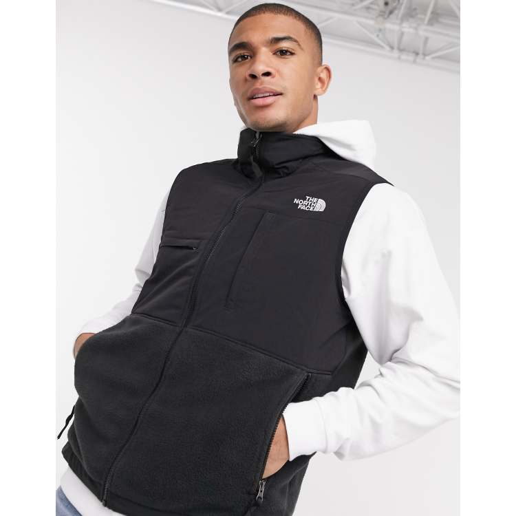 The North Face Denali vest in black