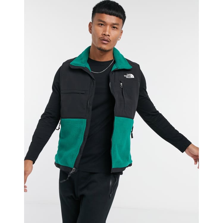 North face hot sale green vest