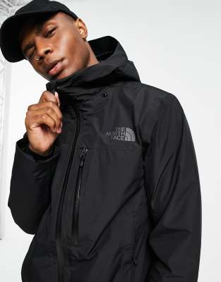 the north face descendit ski jacket in black