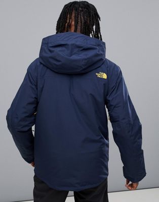 the north face descendit ski jacket in blue