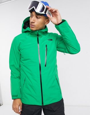 the north face coat green