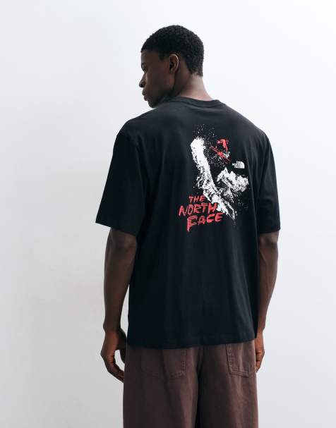 The North Face descent oversized tee in black - view 1