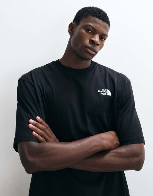The North Face descent oversized tee in black, 2 of 5