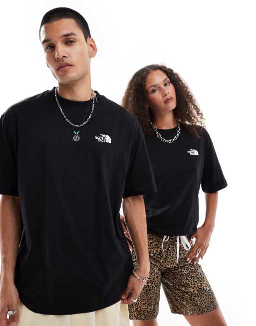 The North Face Digital Mountain back print oversized t-shirt