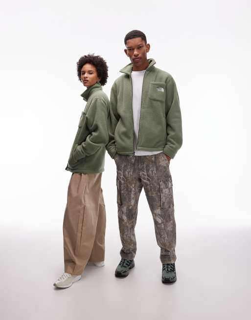 The North Face – Dirus – Ljusgrön fleecejacka i unisex-modell med dragkedja, 2 av 4