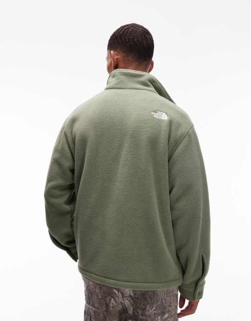 The North Face – Dirus – Ljusgrön fleecejacka i unisex-modell med dragkedja, 4 av 4