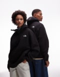[The North Face] The North Face Dirus unisex 1/2 zip balaclava fleece hoodie in black M Tnf black