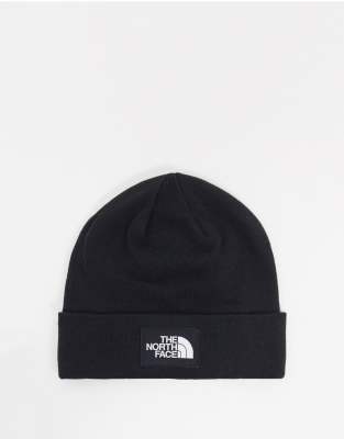 The North Face Dock Work Beanie In Black In Black