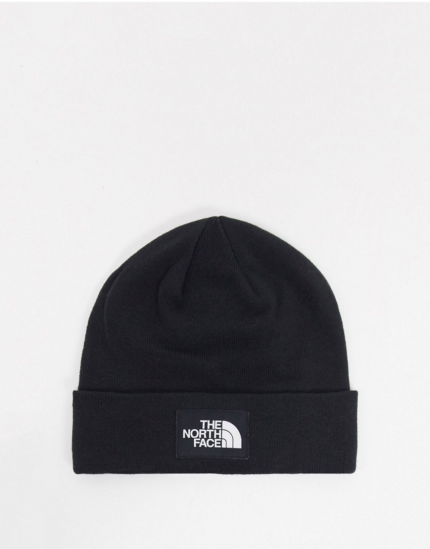 THE NORTH FACE DOCK WORK BEANIE IN BLACK