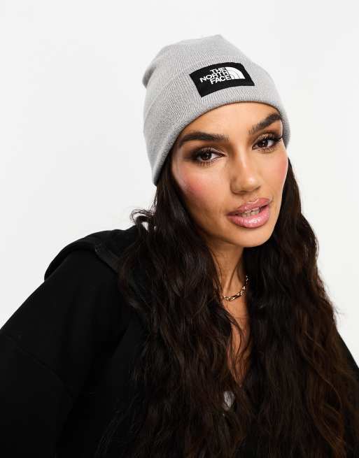 The North Face Dock Work beanie in grey marl