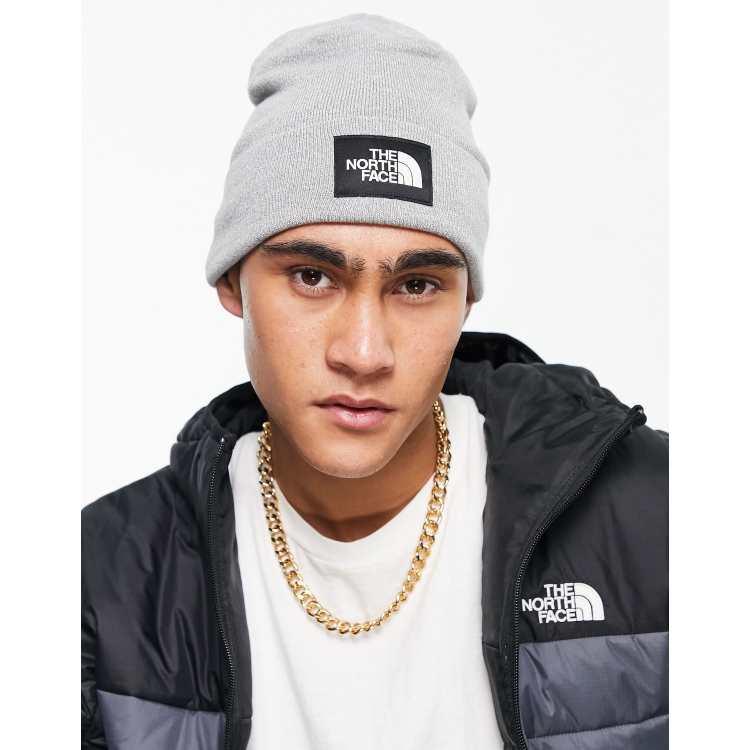 The North Face Dock Work beanie in heather gray