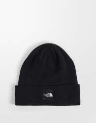 The North Face dock worker beanie in black