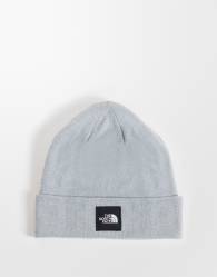 The North Face dock worker beanie in grey