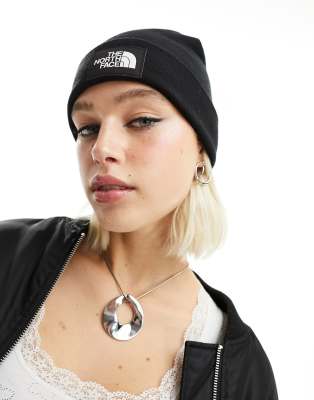 The North Face The North Face Dock Worker knit beanie in black
