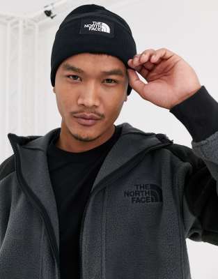 black north face beanie