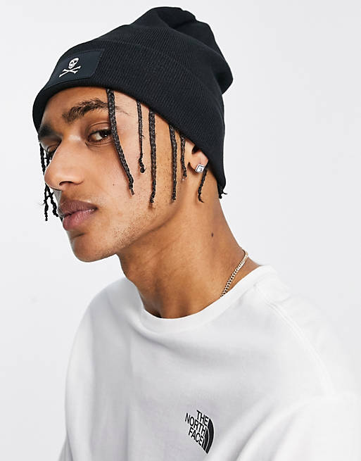  Caps & Hats/The North Face Dock Worker recycled beanie in black 