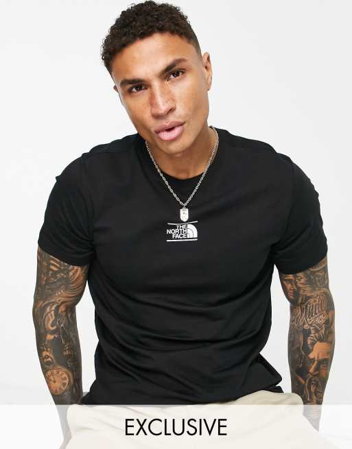 The North Face Dome At Center T Shirt in Schwarz exklusiv bei ASOS ASOS