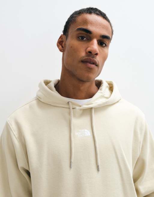 The North Face double knit hoodie in beige  , 3 of 5