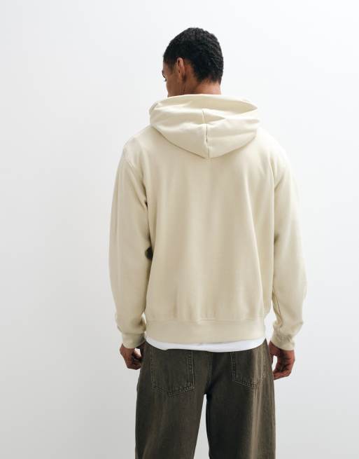 The North Face double knit hoodie in beige  , 5 of 5
