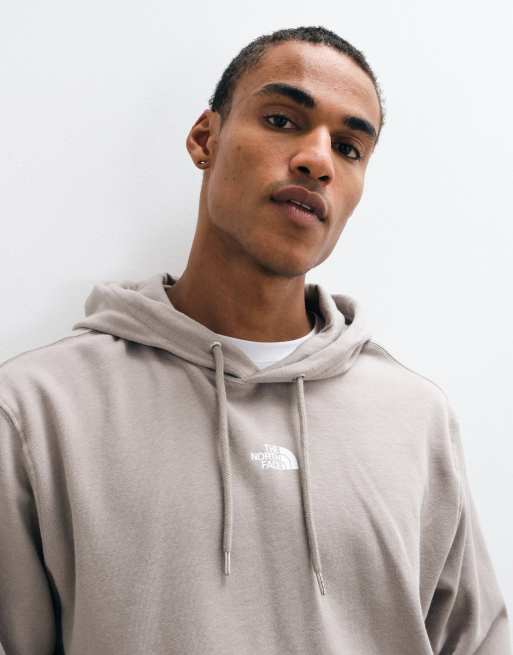 The North Face double knit hoodie in gray , 3 of 5