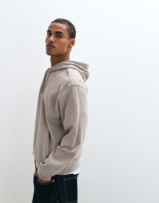 The North Face double knit hoodie in gray , 4 of 5