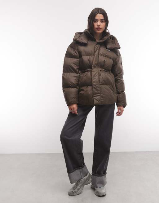 The North Face doudoune oversized marron foncé, 2 de 4