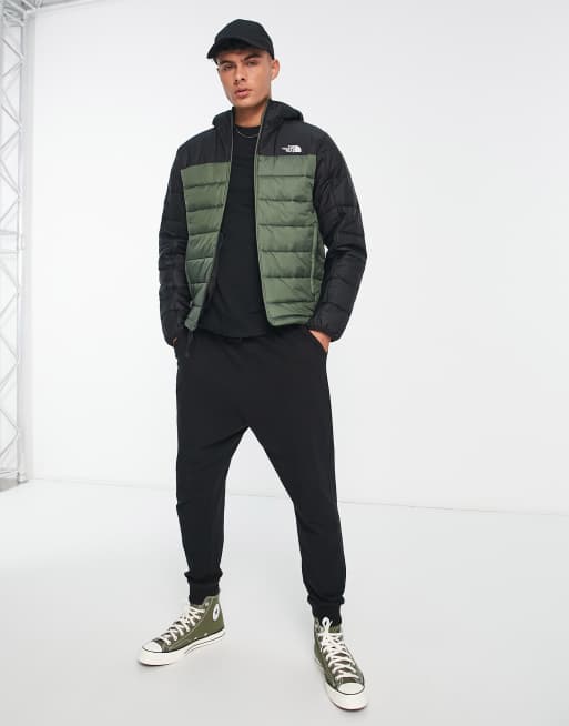 The North Face - Doudoune synthétique - Kaki et noir - Exclusivité chez ASOS, 4 de 4