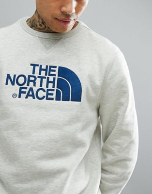 north face drew peak crew sweatshirt