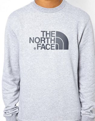 north face crew neck jumper
