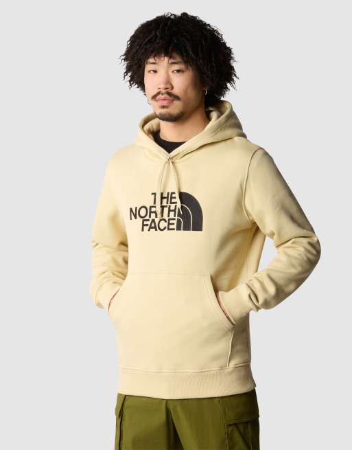 The North Face - Drew Peak - Felpa color ghiaia con cappuccio