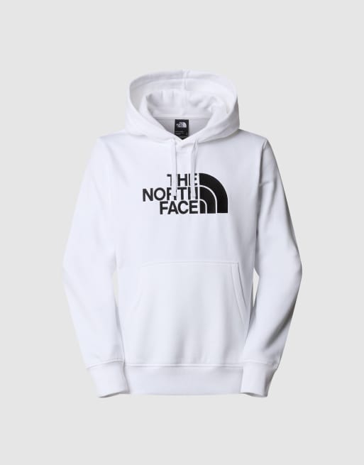 The North Face - Drew Peak - Felpa con cappuccio bianco tnf/nero tnf, 3 di 4