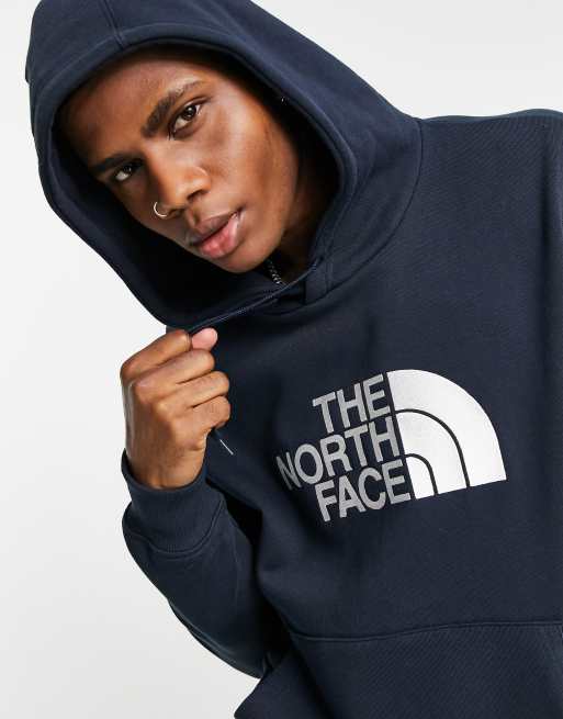 The north face hot sale felpa blu