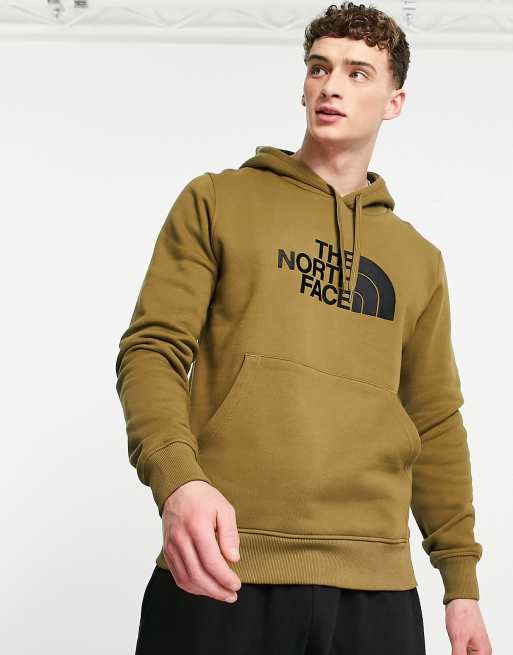 North face drew shop peak hoodie khaki