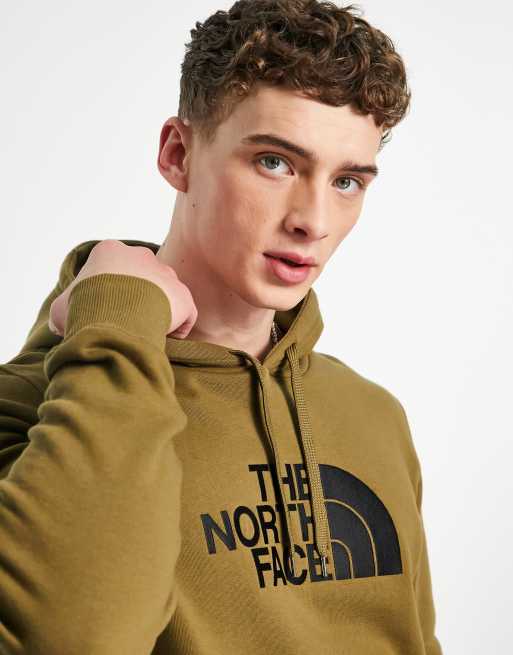 North face drew shop peak hoodie khaki