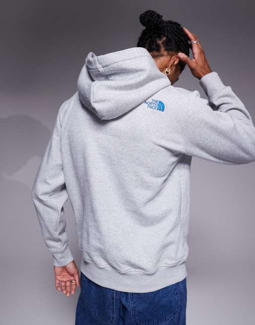 The North Face Drew peak hoodie in tnf light grey heather/ ASOS