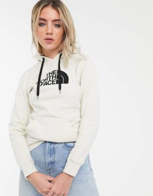 The North Face Drew Peak hoodie in white | ASOS